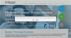 Desktop Screenshot of ledgeviewpartners.com